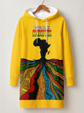 "Mzizi" Hoodie Dress