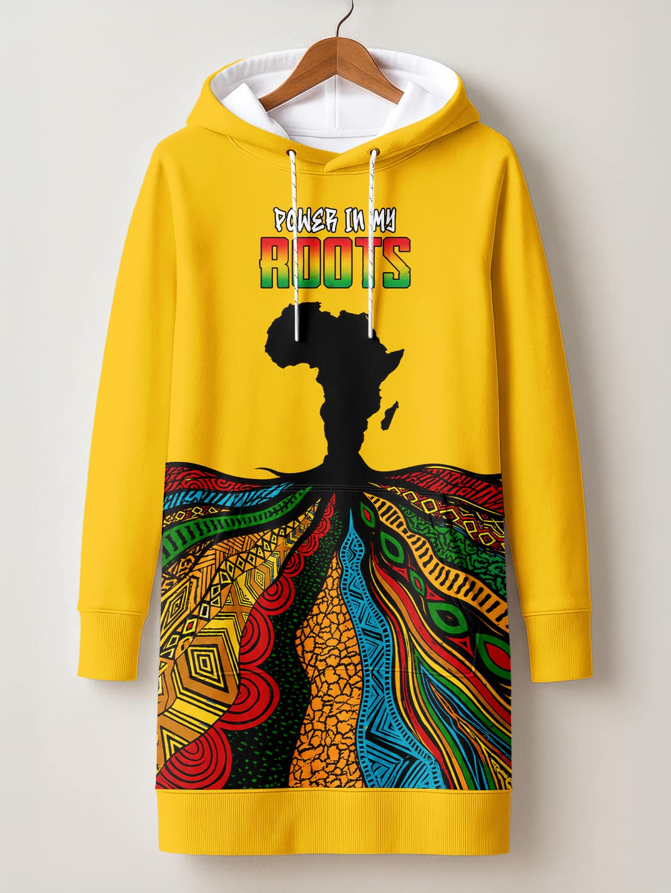 "Mzizi" Hoodie Dress