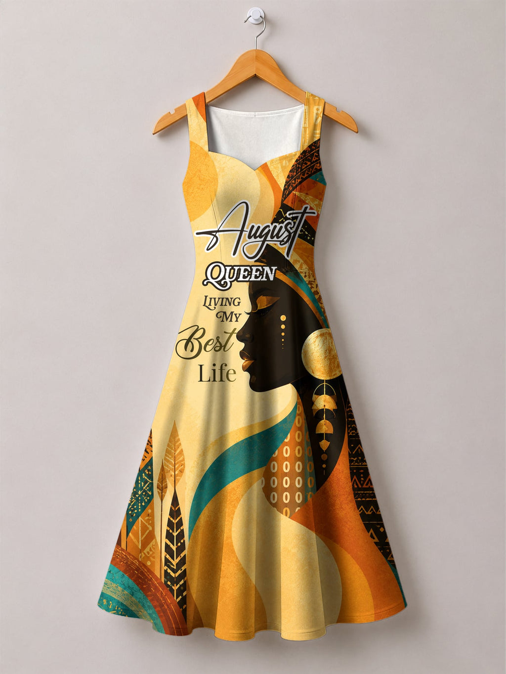 "August Queen Best Life" Corset Dress