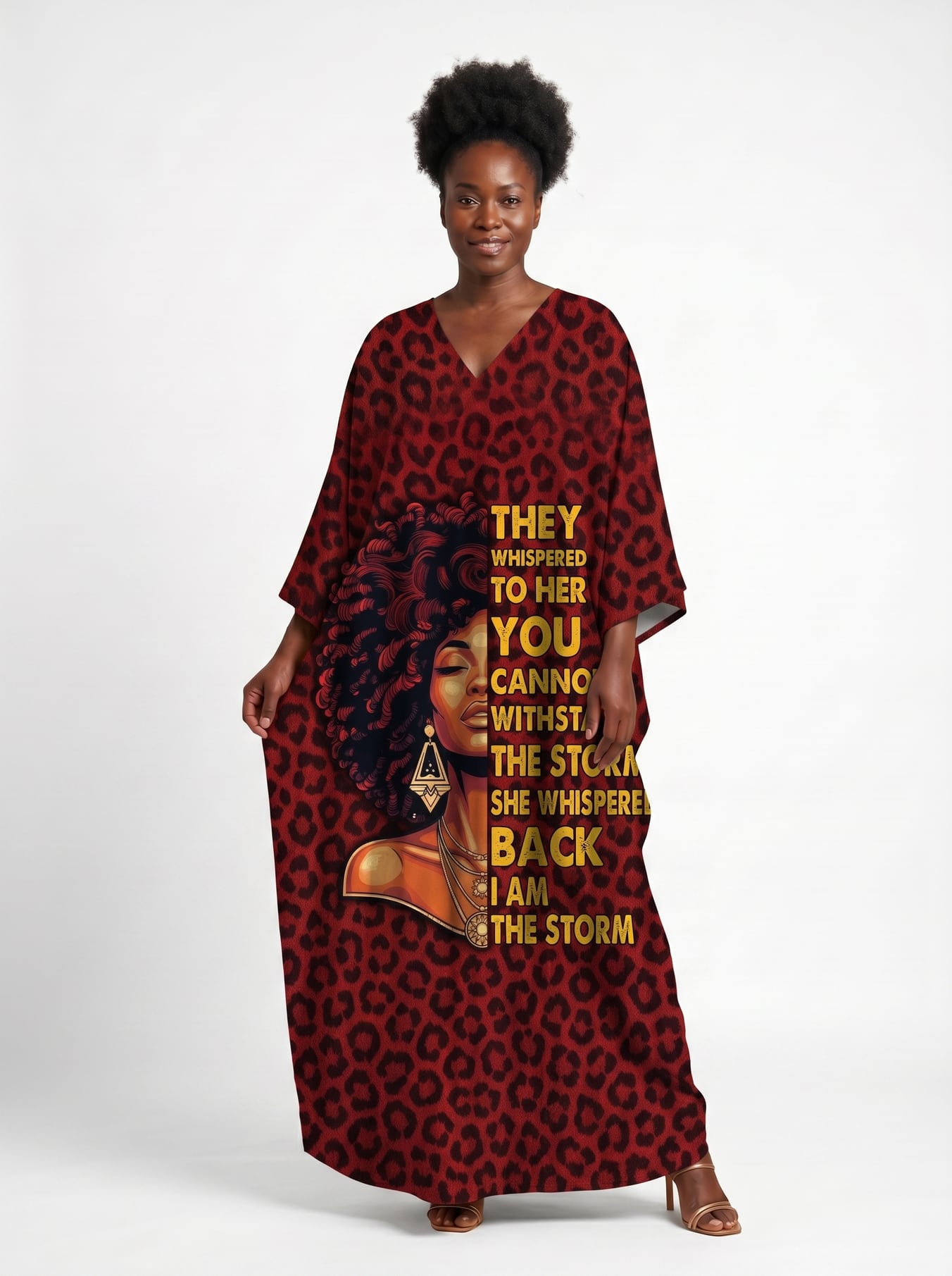 "Unstoppable" Kaftan Dress
