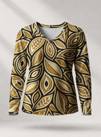 "Ashanti" Long Sleeve Shirt
