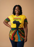 "Mzizi" V-Neck T-Shirt