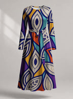 "Johari" Viscose Midi Dress
