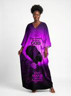 "Selah" Purple Kaftan Dress Promo