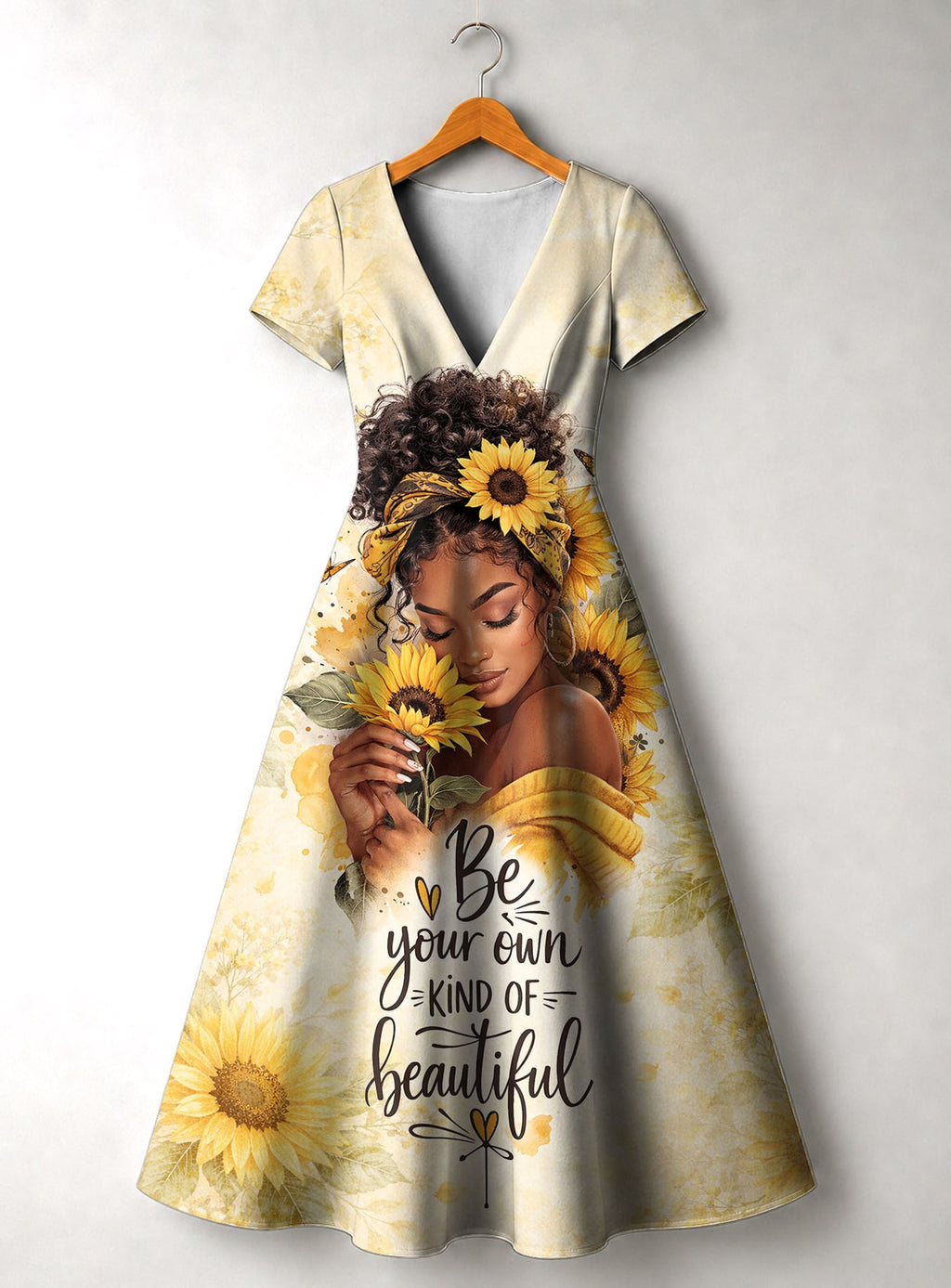 "Jua" Short Sleeve Maxi Dress