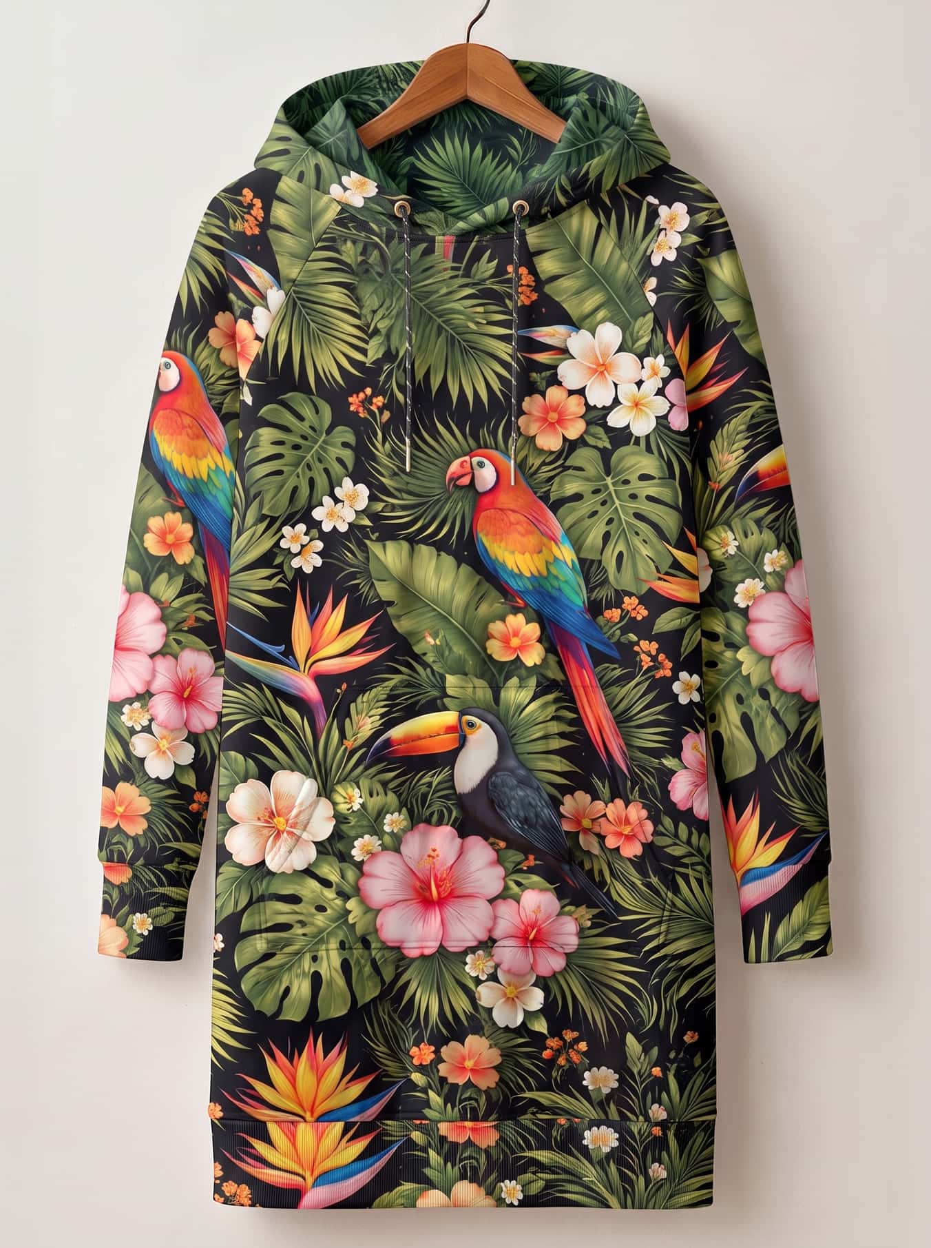 "Kasuku" Hoodie Dress