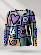 "Sanaa" Long Sleeve Shirt