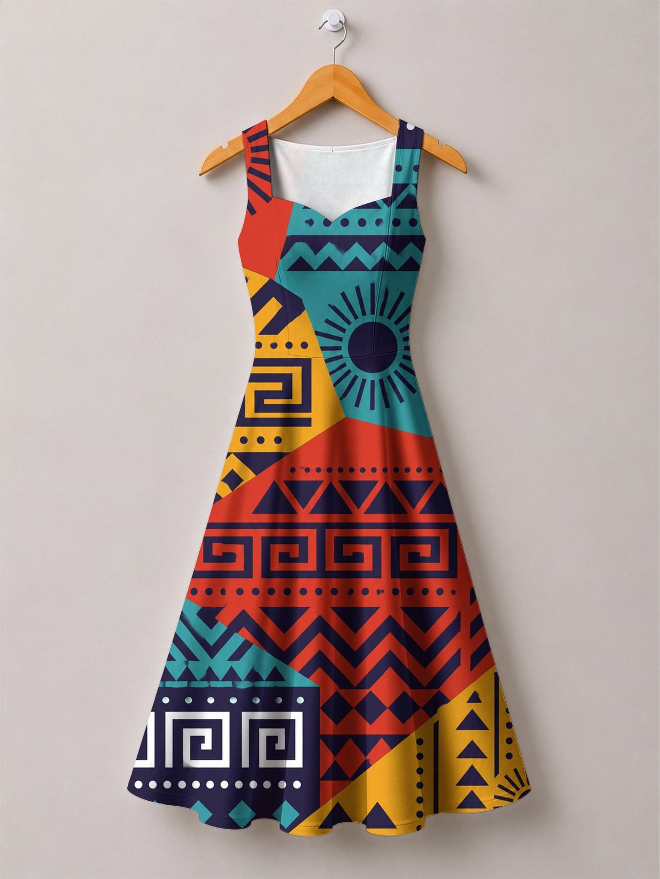 "Kanga" Corset Dress