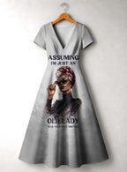 Seasoned Short Sleeve Maxi Dress Promo