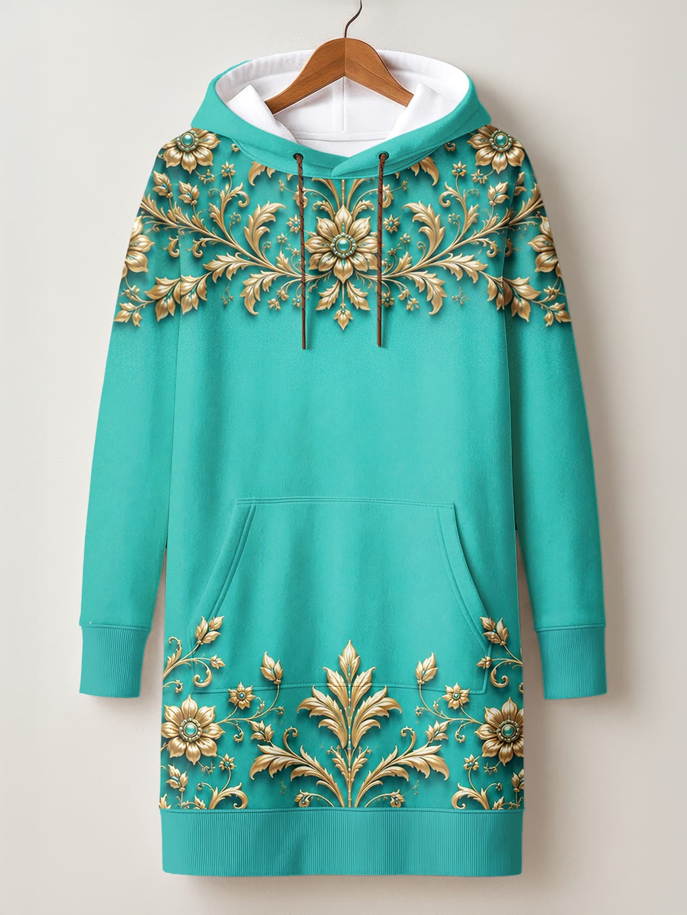 "Heshima" Hoodie Dress
