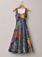 "Majani" Corset Dress