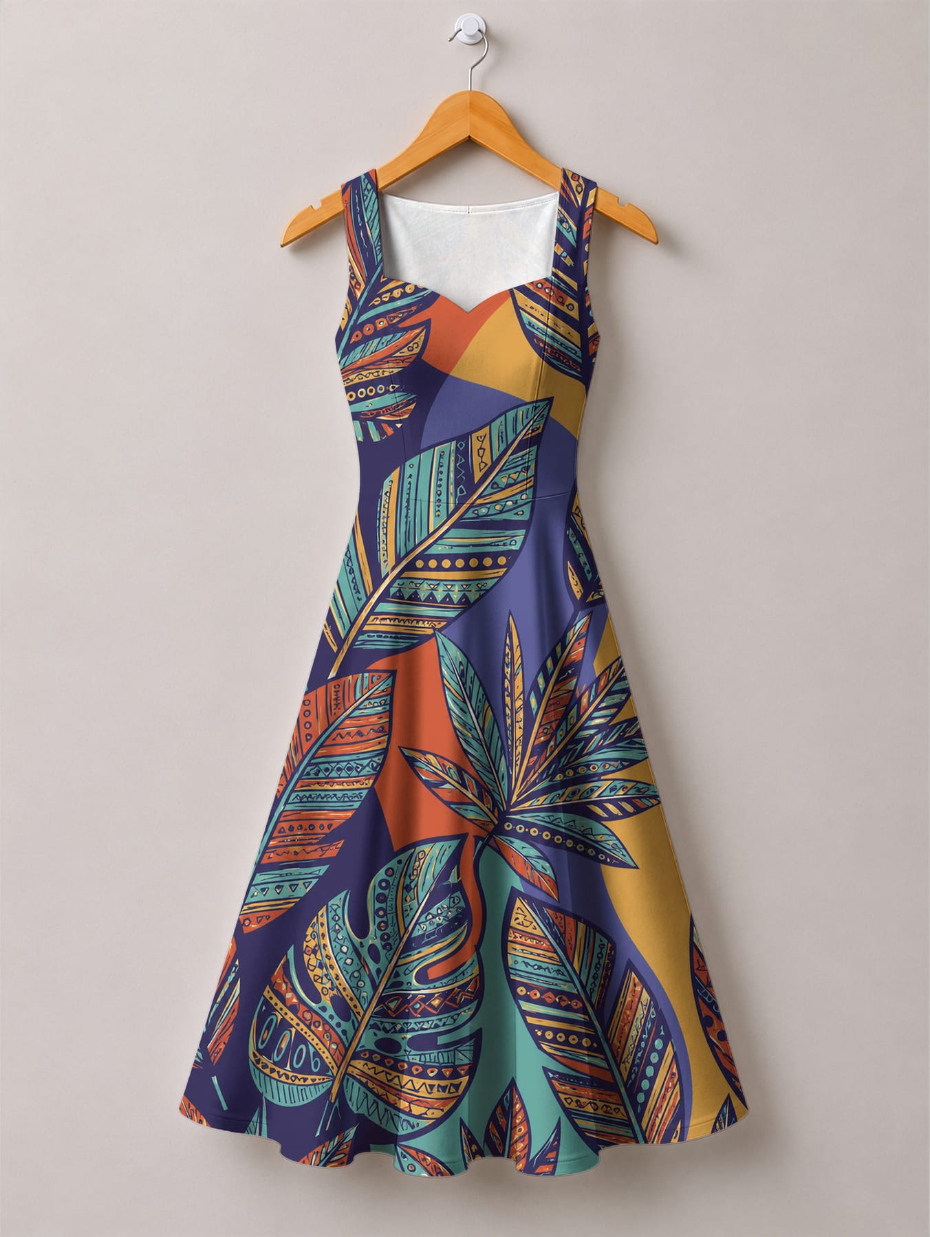 "Majani" Corset Dress