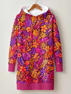 "Waridi" Hoodie Dress