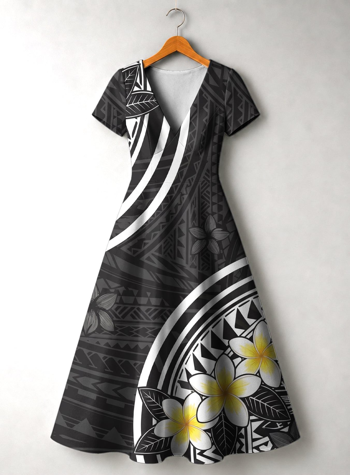 "Melia" Short Sleeve Maxi Dress