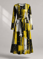 "Mvua" Viscose Midi Dress