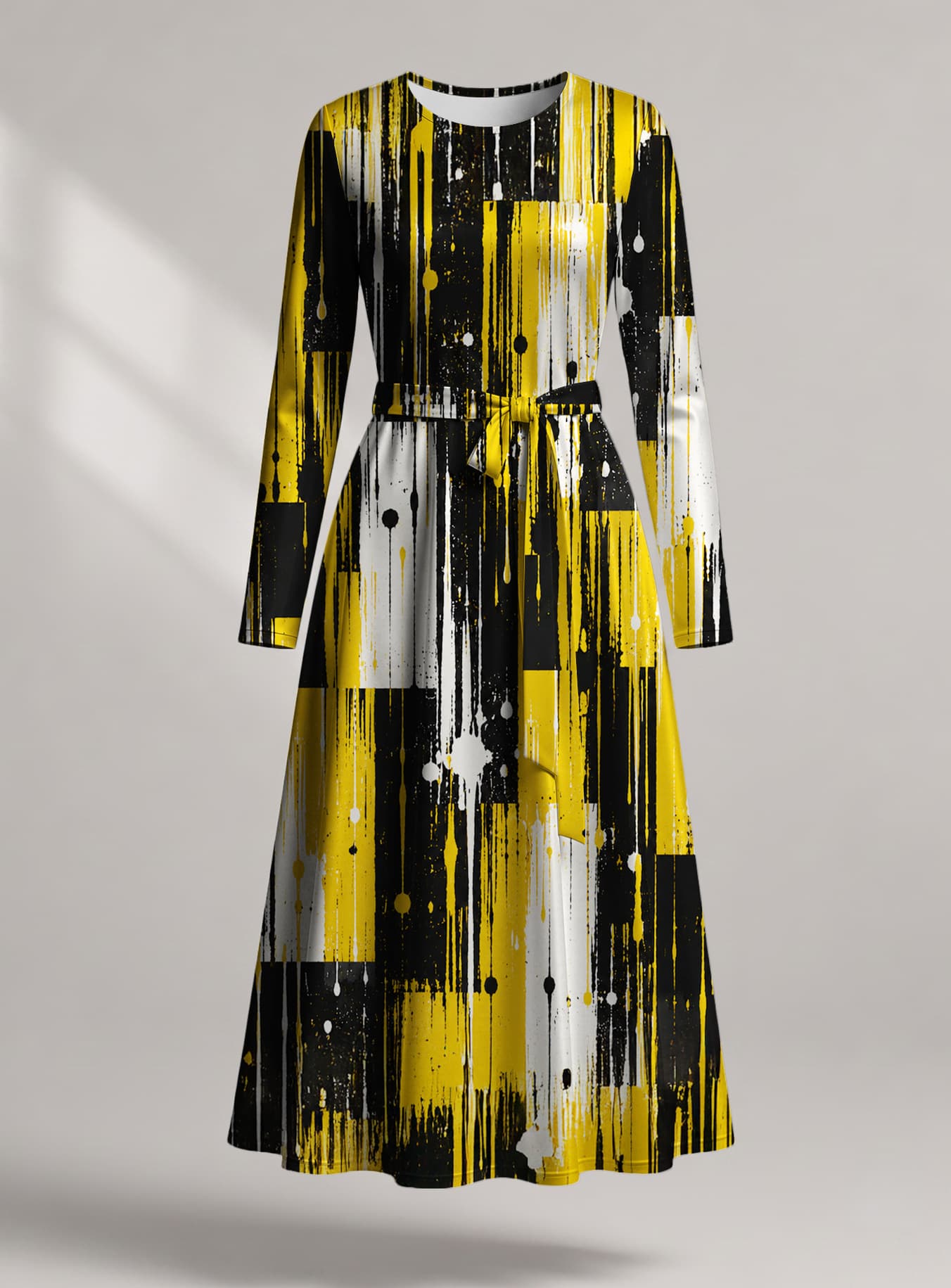 "Mvua" Viscose Midi Dress
