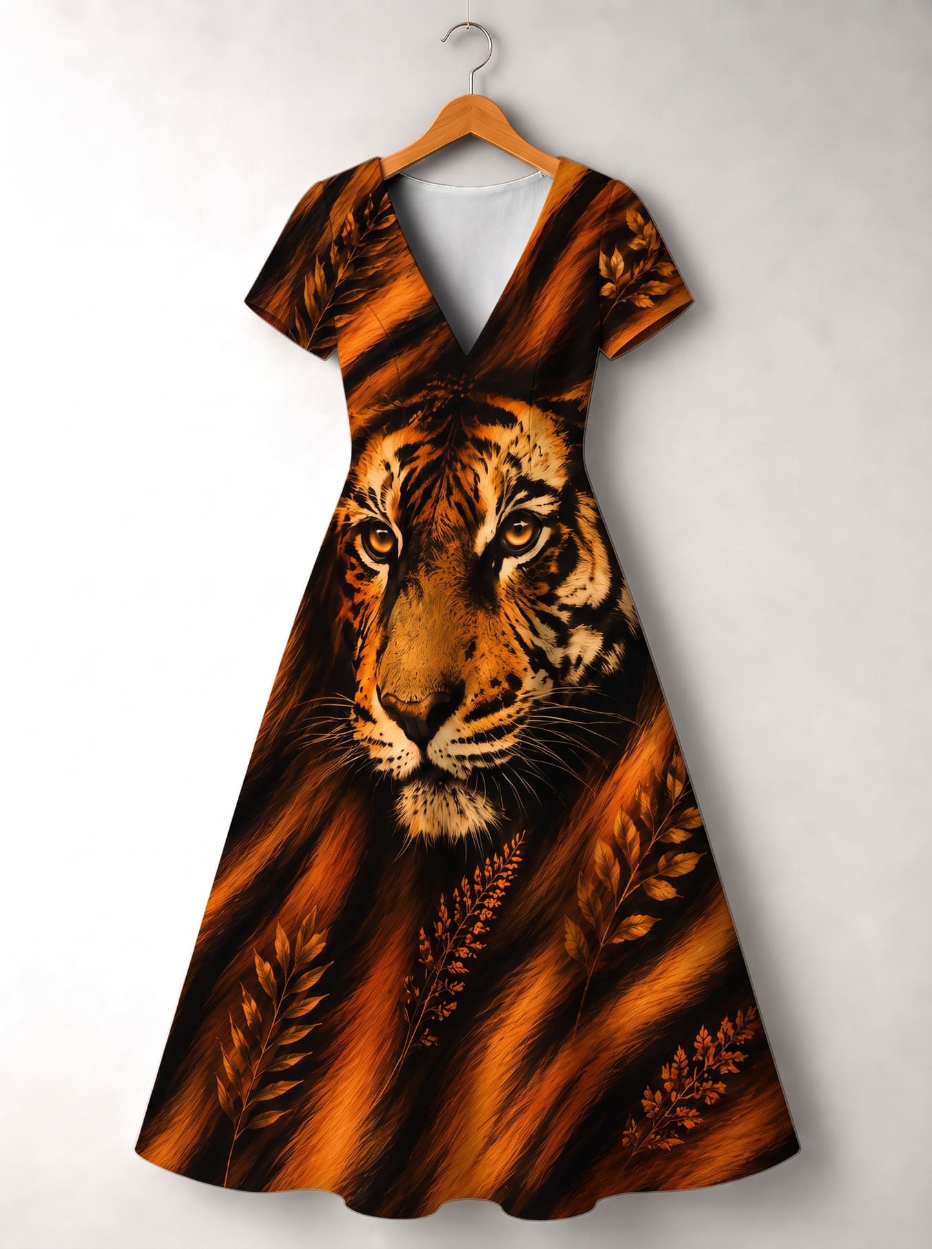 "Moto" Short Sleeve Maxi Dress