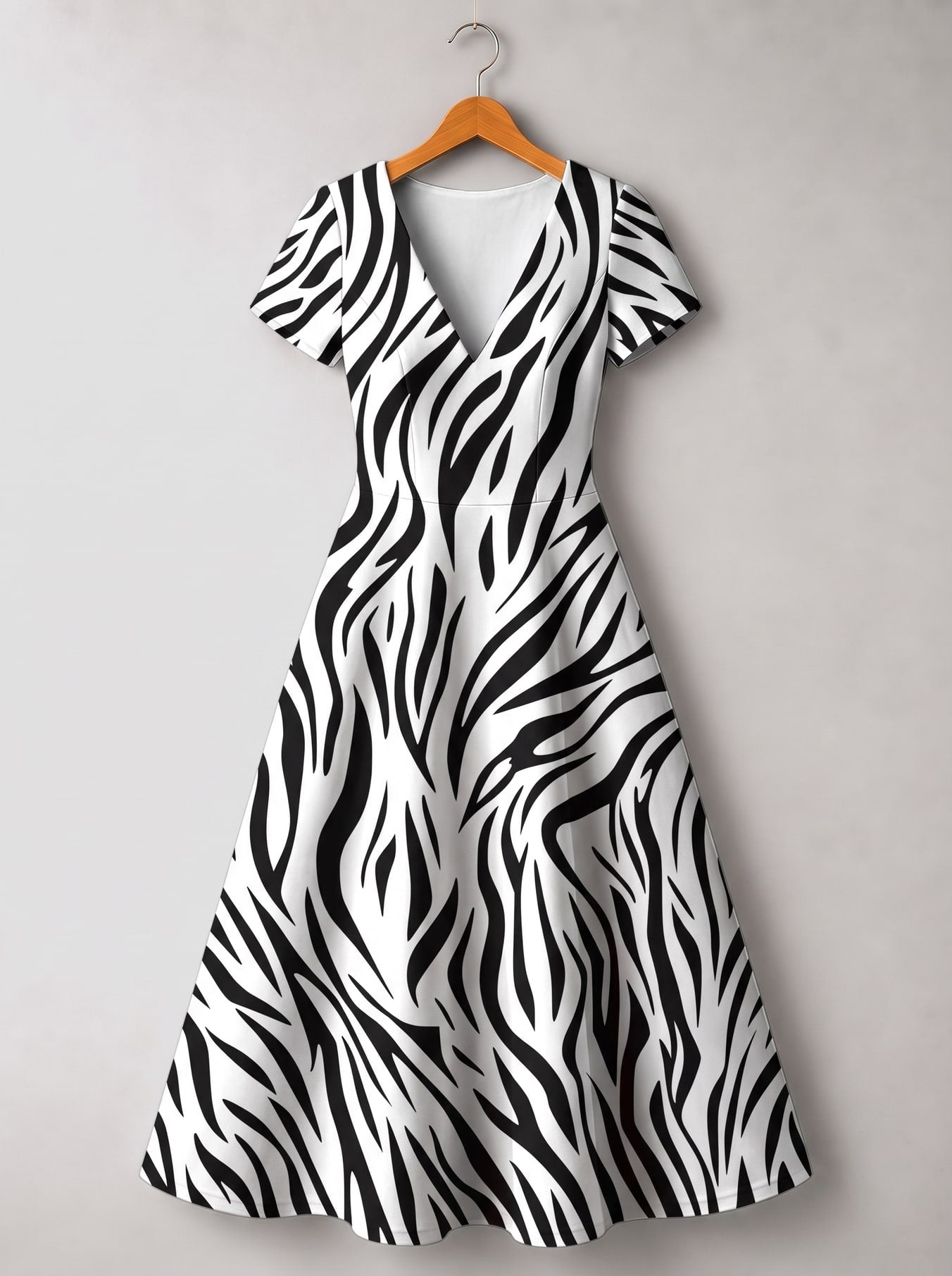 "Milia" Short Sleeve Maxi Dress
