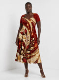 "Hariri" Sweetheart Midi Dress Promo