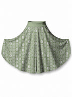 "Oshun Verde" Twirl Skirt