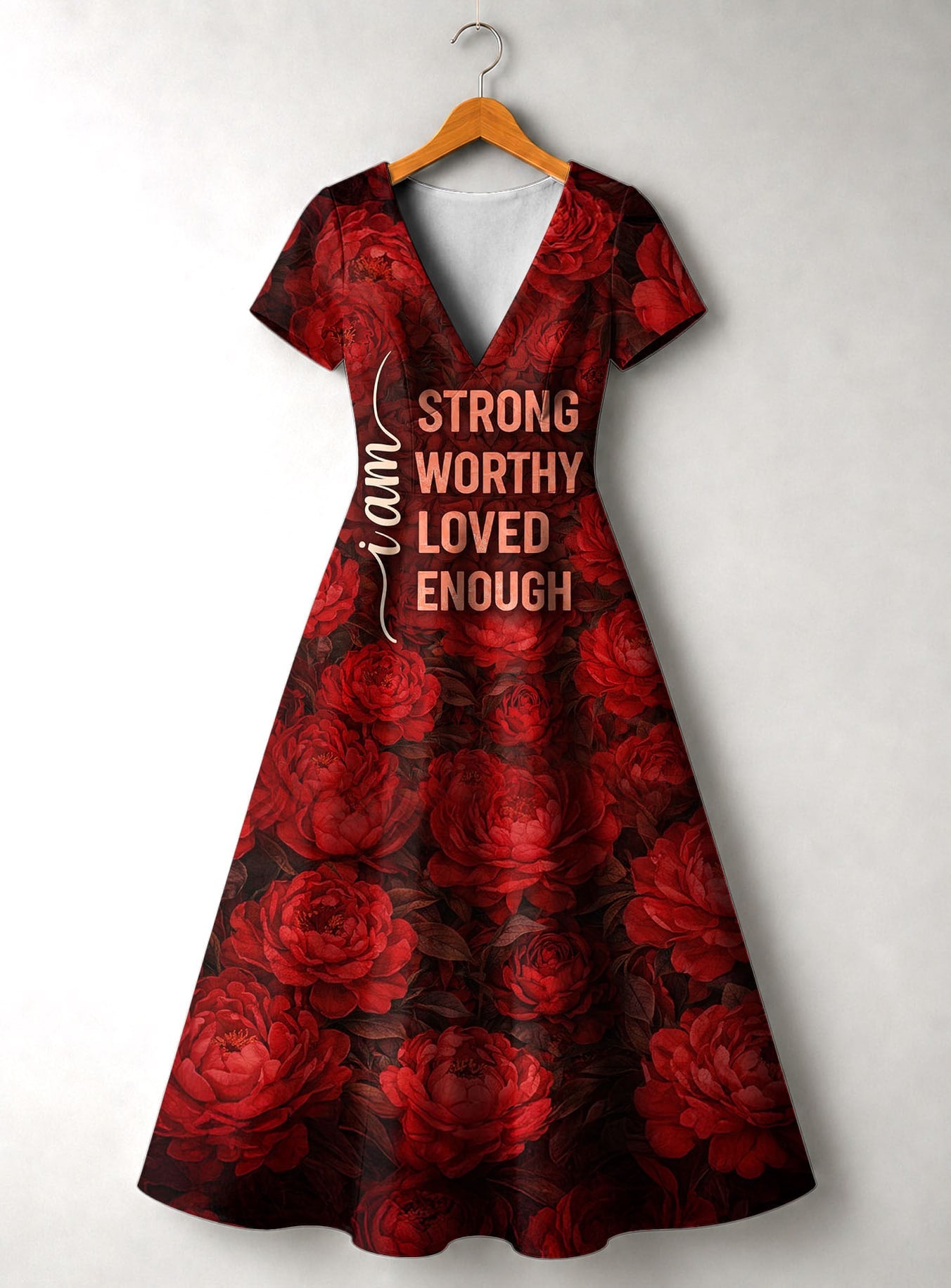 "Tosha" Short Sleeve Maxi Dress