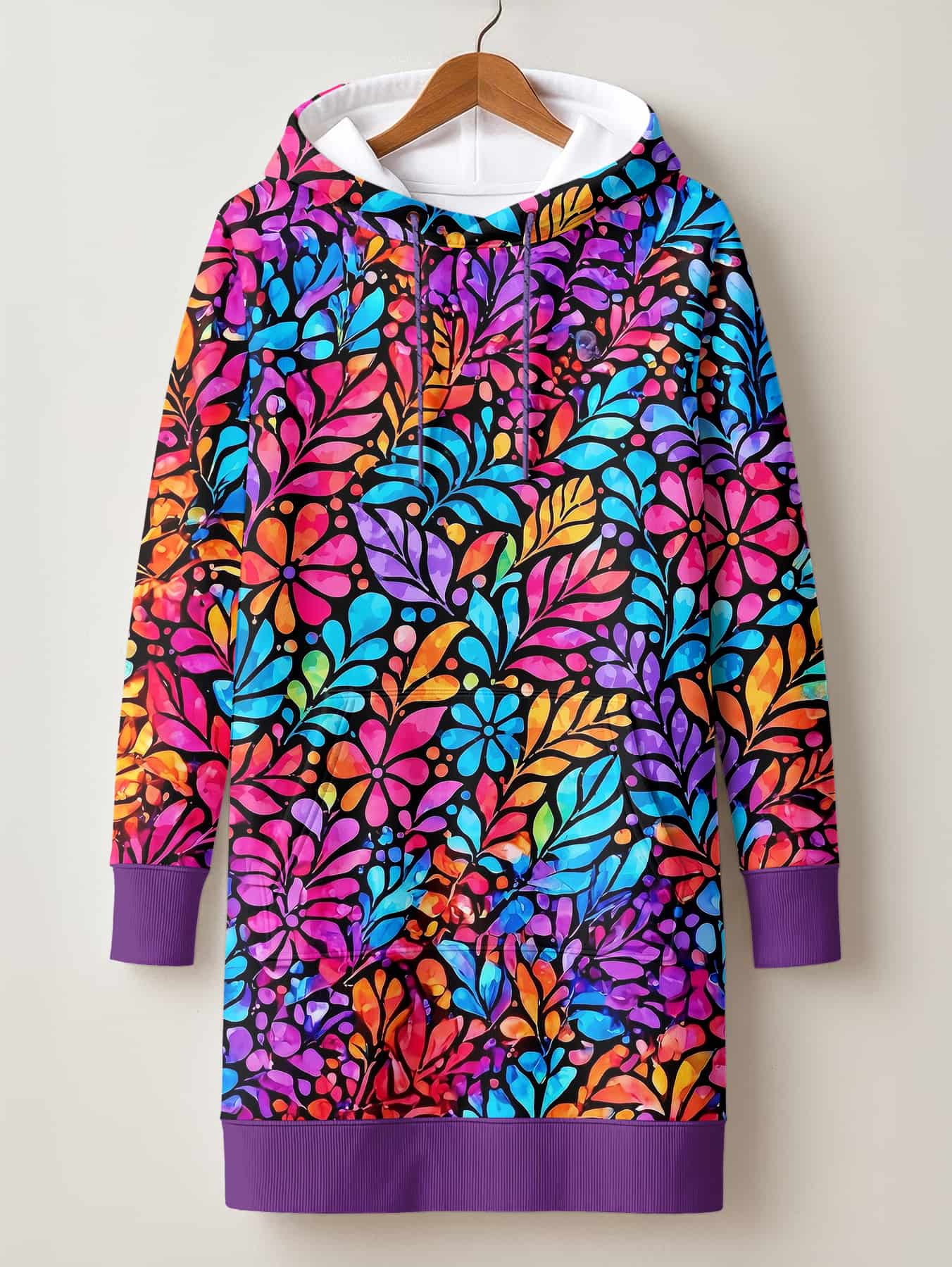 "Rangi" Hoodie Dress