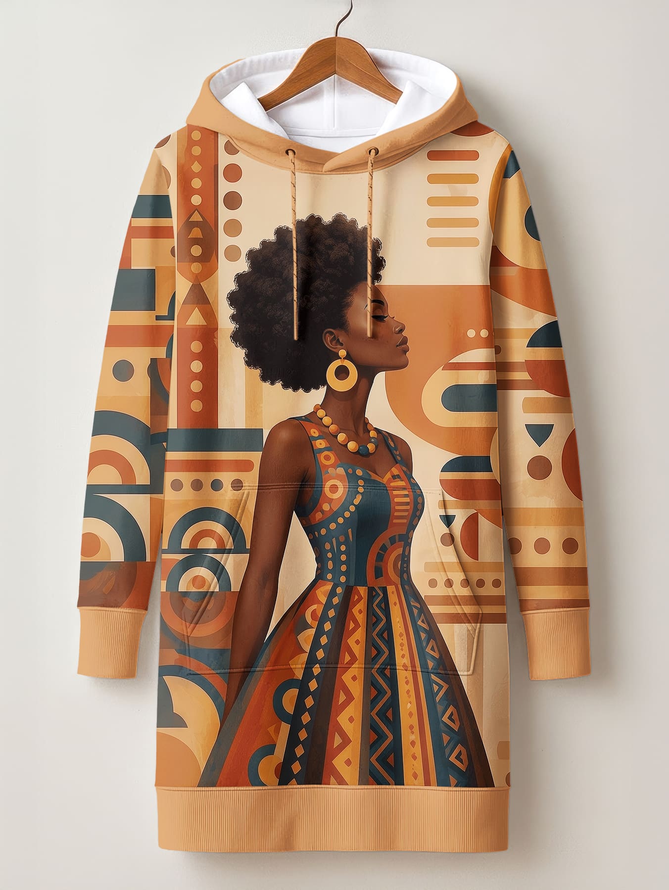 "Uzuri" Hoodie Dress