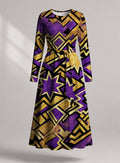 "Sheba" Viscose Midi Dress