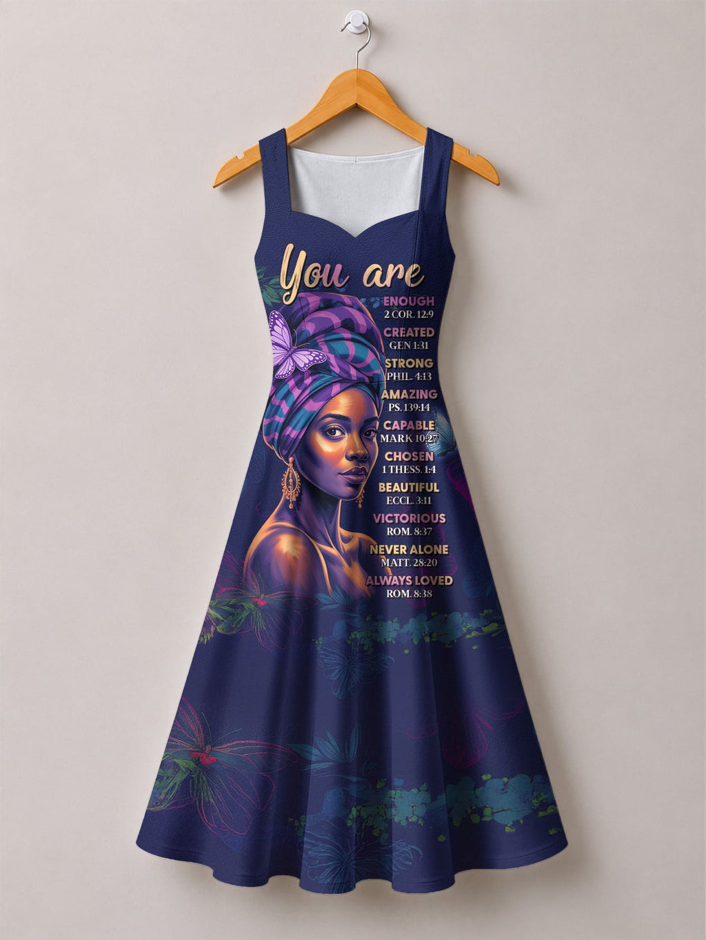 Blue Orchid Corset Dress