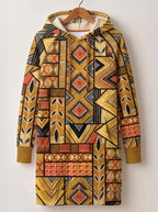 "Ardhi" Hoodie Dress