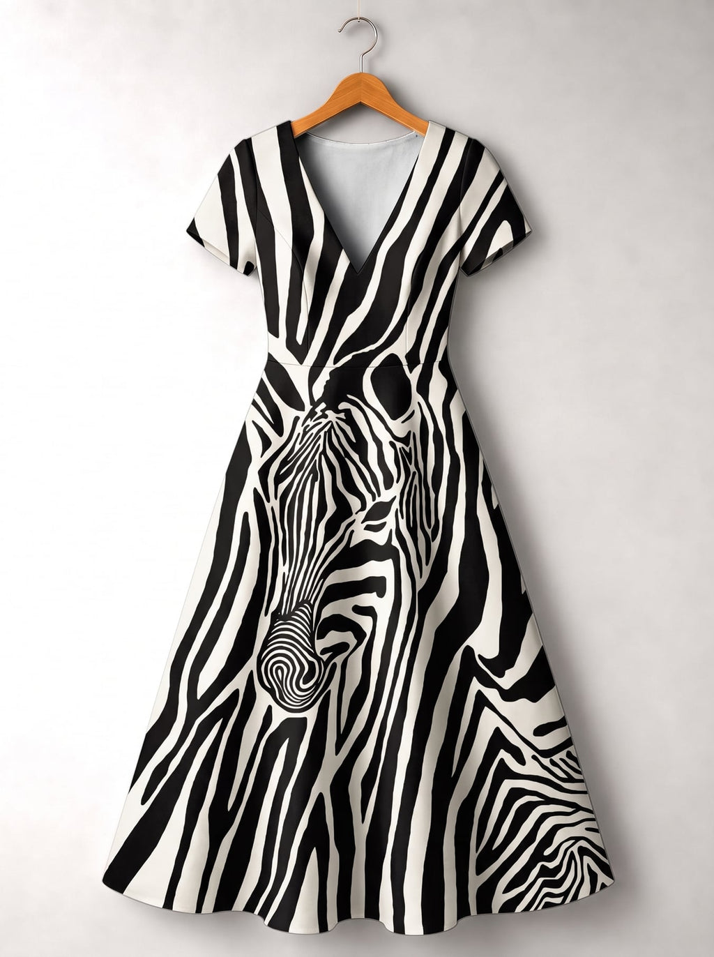 "Punda" Short Sleeve Maxi Dress