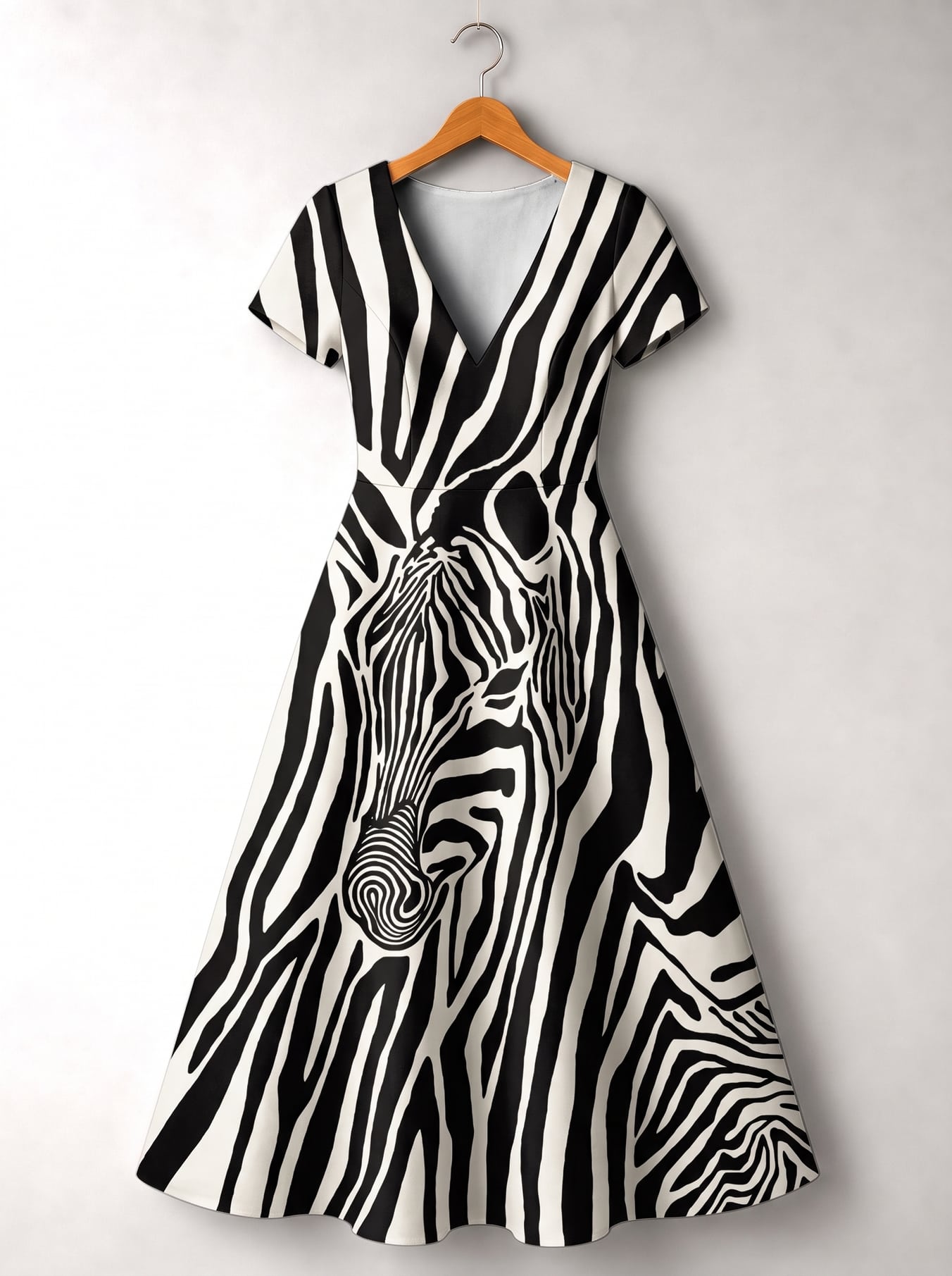 "Punda" Short Sleeve Maxi Dress