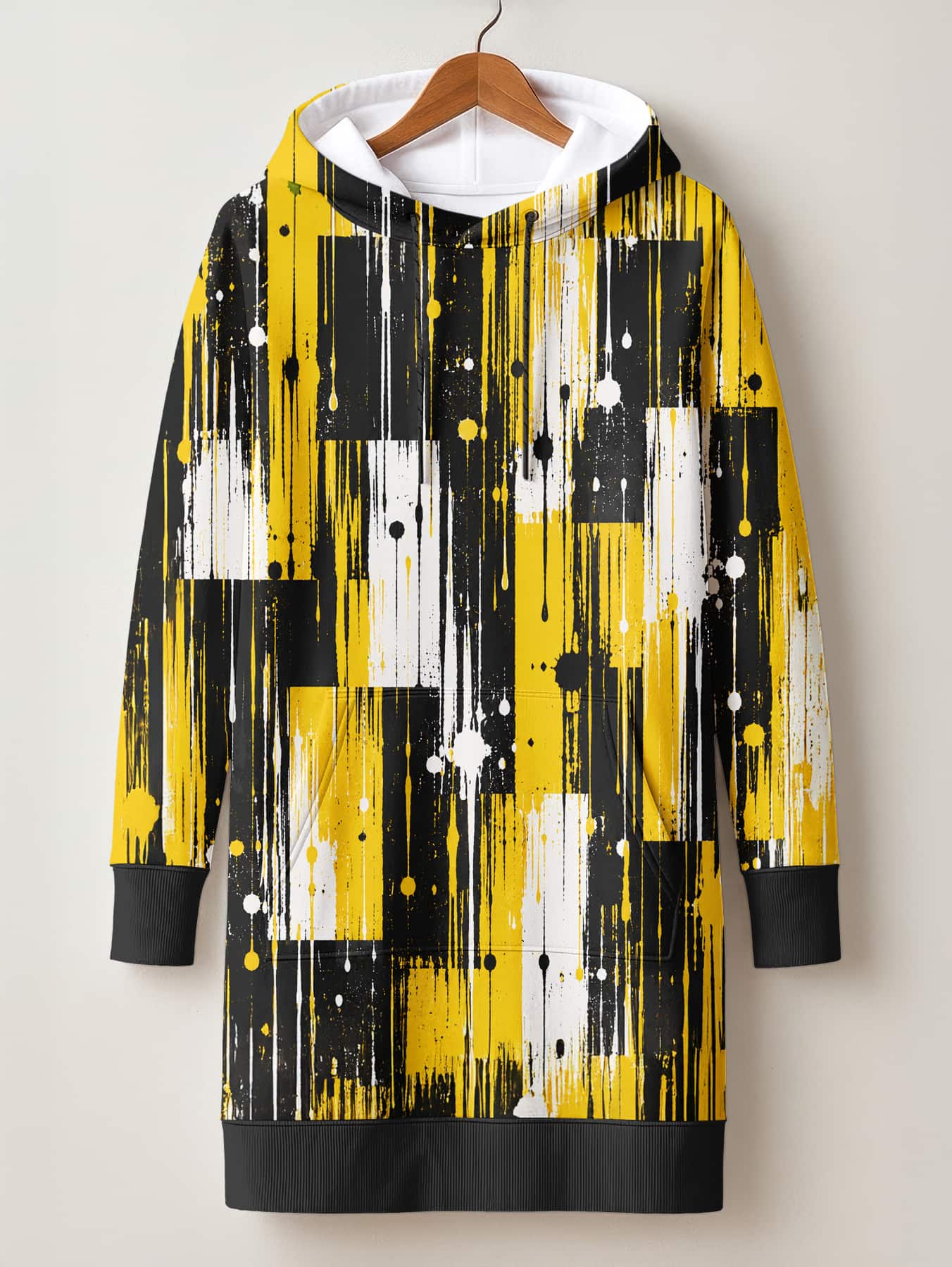 "Mvua" Hoodie Dress
