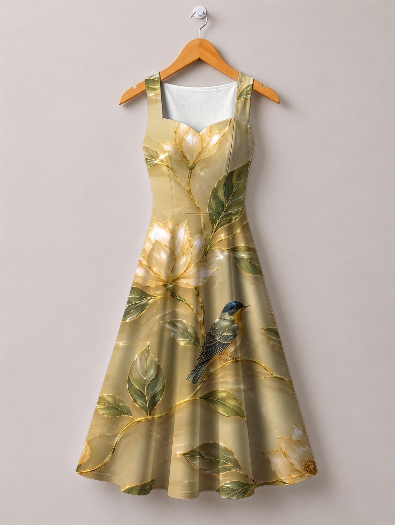 "Dhahabu" Cotton Corset Dress