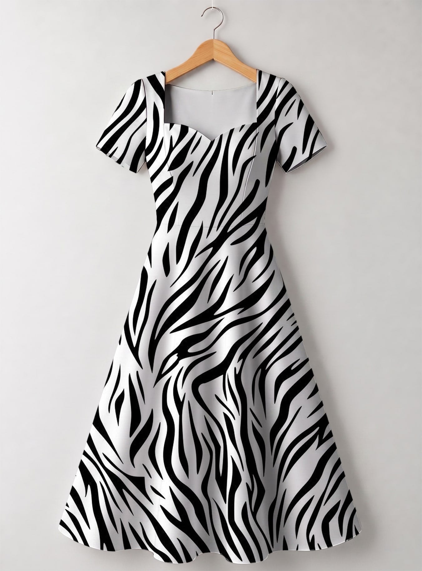 "Milia" Sweetheart Midi Dress