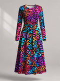 "Rangi" Viscose Midi Dress