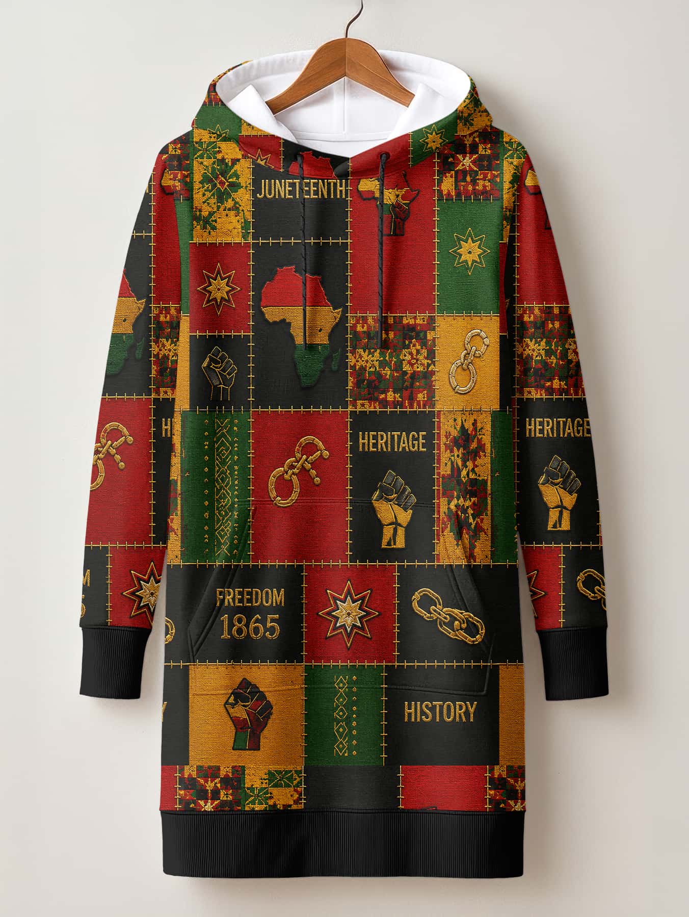 "Kumbuka" Hoodie Dress