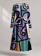 "Sanaa" Viscose Midi Dress