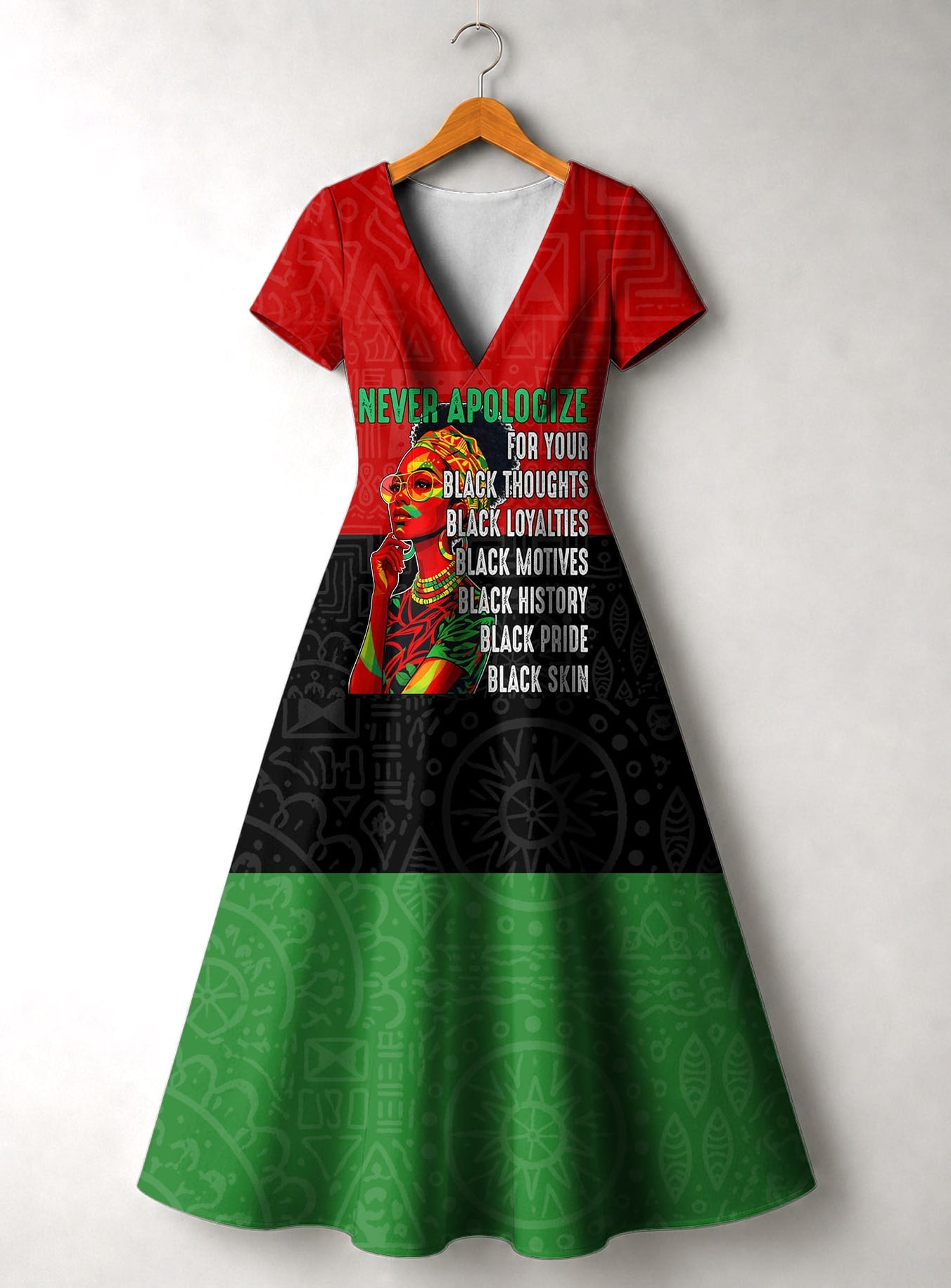 Unapologetic Short Sleeve Maxi Dress