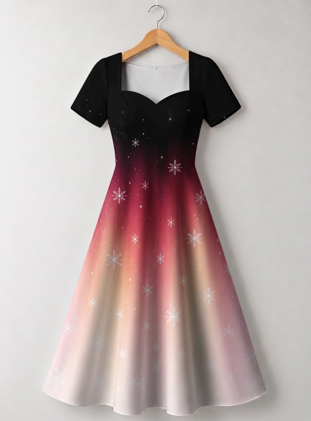 "Kiza" Sweetheart Midi Dress Promo
