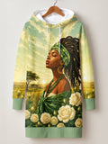 "Tulia" Hoodie Dress