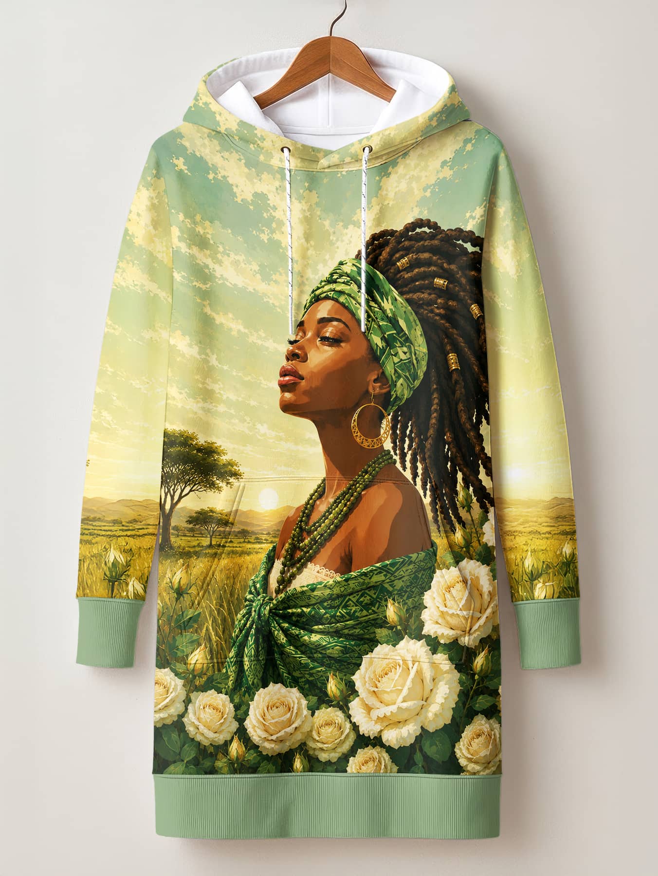 "Tulia" Hoodie Dress