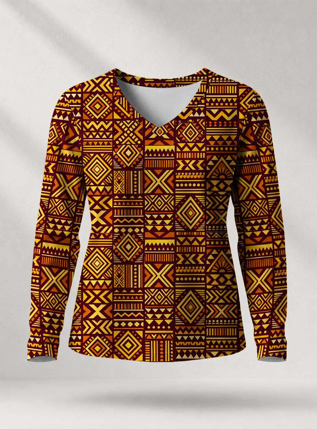 "Mudcloth" Long Sleeve Shirt