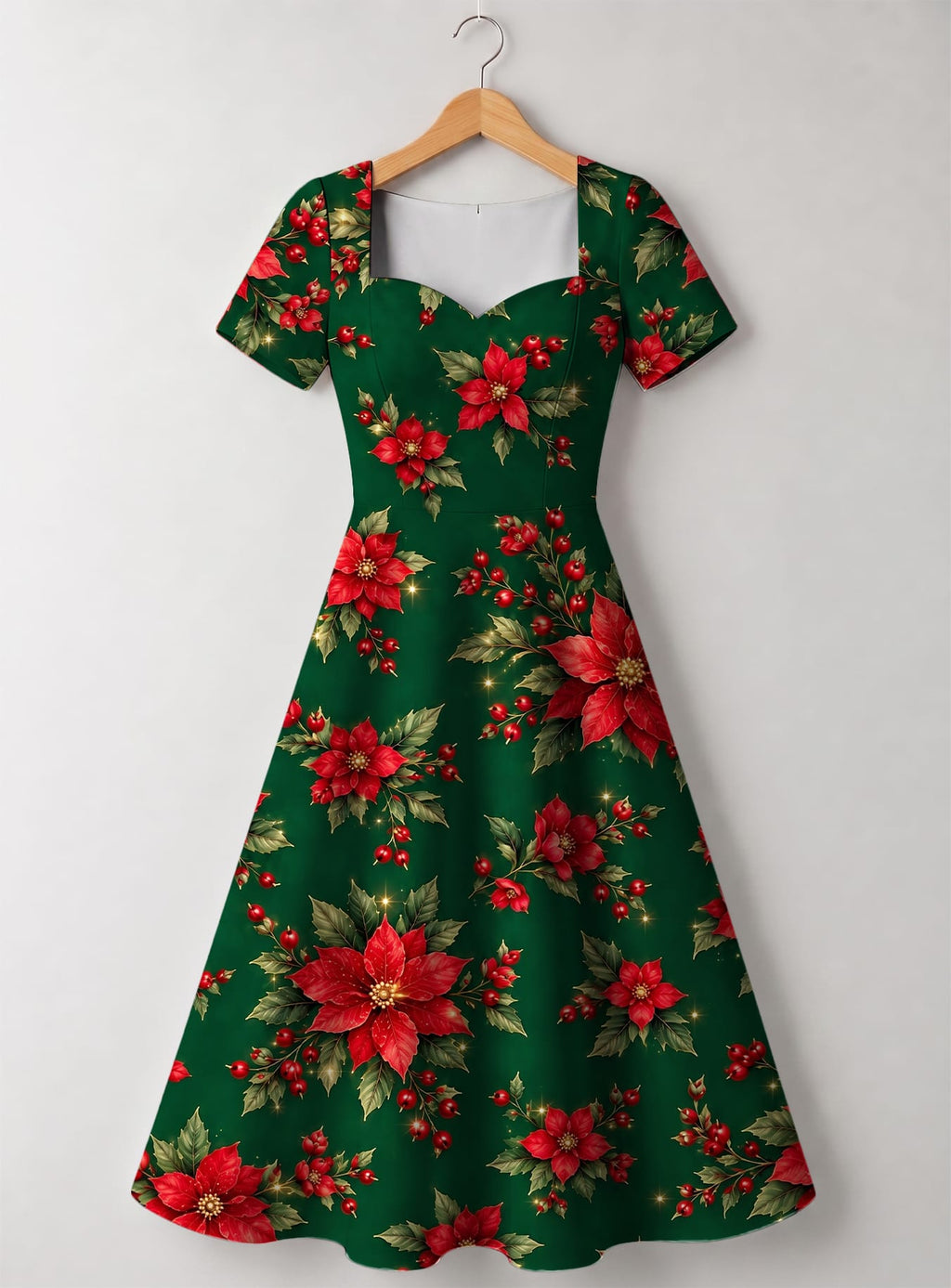 "Tawi" Sweetheart Midi Dress Promo