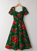 "Tawi" Sweetheart Midi Dress Promo