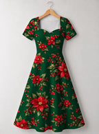"Tawi" Sweetheart Midi Dress Promo