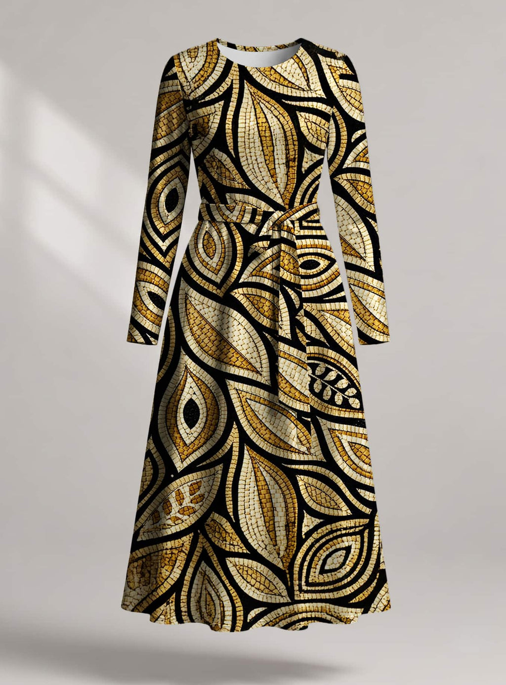 "Ashanti" Viscose Midi Dress