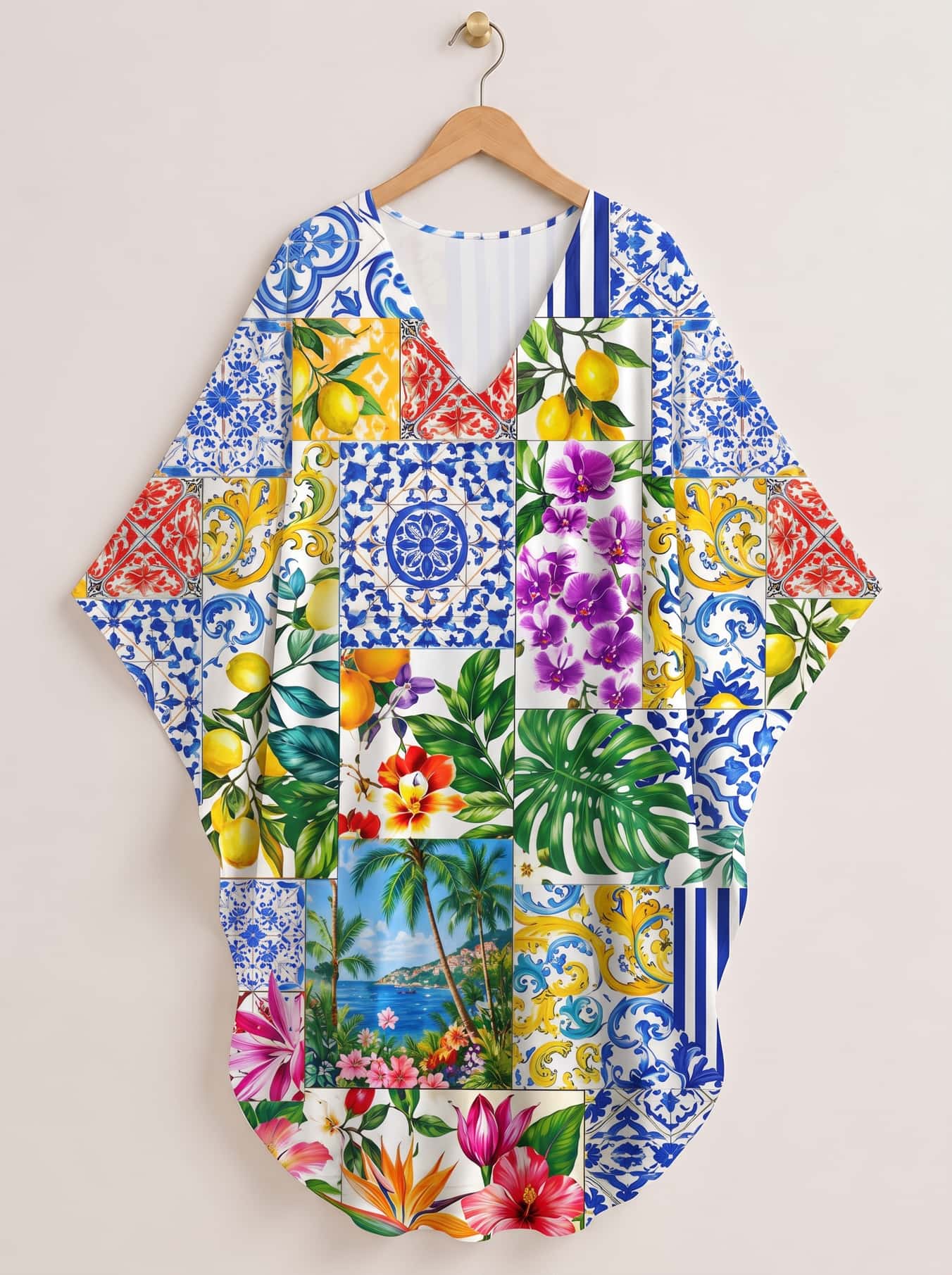 "Kisiwa" Kaftan Dress