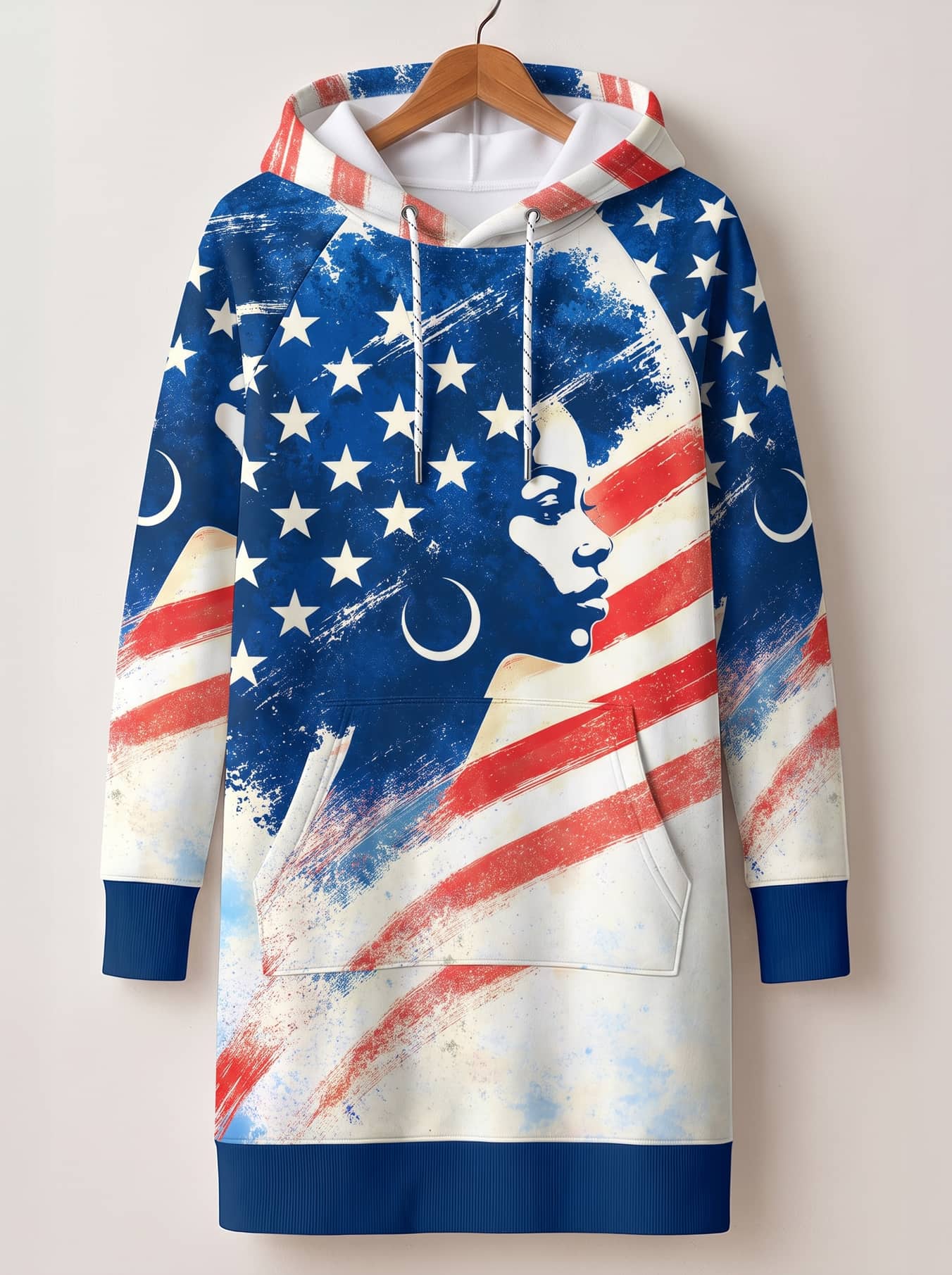 "Freedom" Hoodie Dress