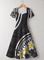"Melia" Sweetheart Midi Dress